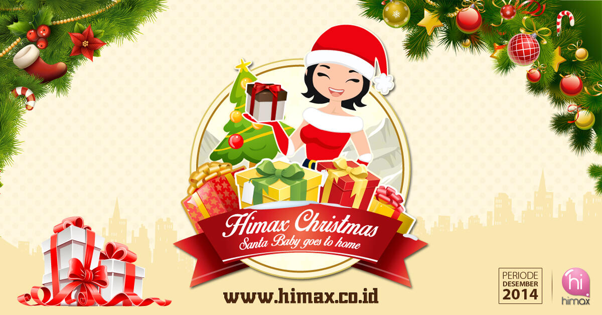 Kejutan Christmas Dari Himax Indonesia, Yang Mau Hadian Menarik, Masuk Sini !!