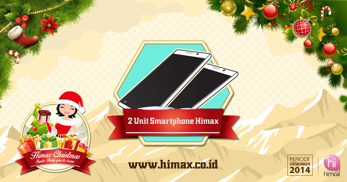 Kejutan Christmas Dari Himax Indonesia, Yang Mau Hadian Menarik, Masuk Sini !!