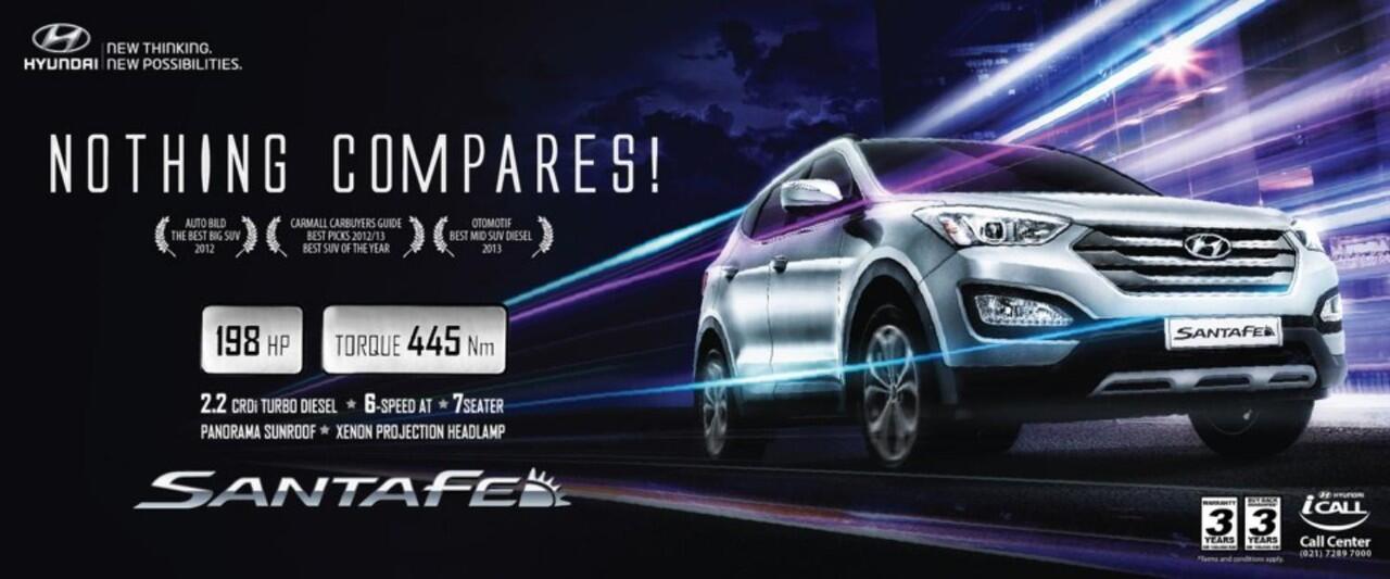 HARGA SPECIAL AKHIR TAHUN HYUNDAI NEW SANTAFE HR MUHAMMAD SBY