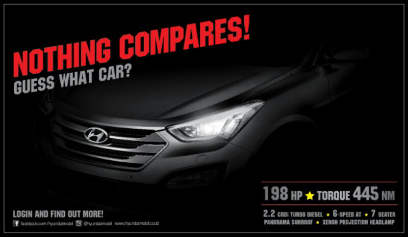 HARGA SPECIAL AKHIR TAHUN HYUNDAI NEW SANTAFE HR MUHAMMAD SBY