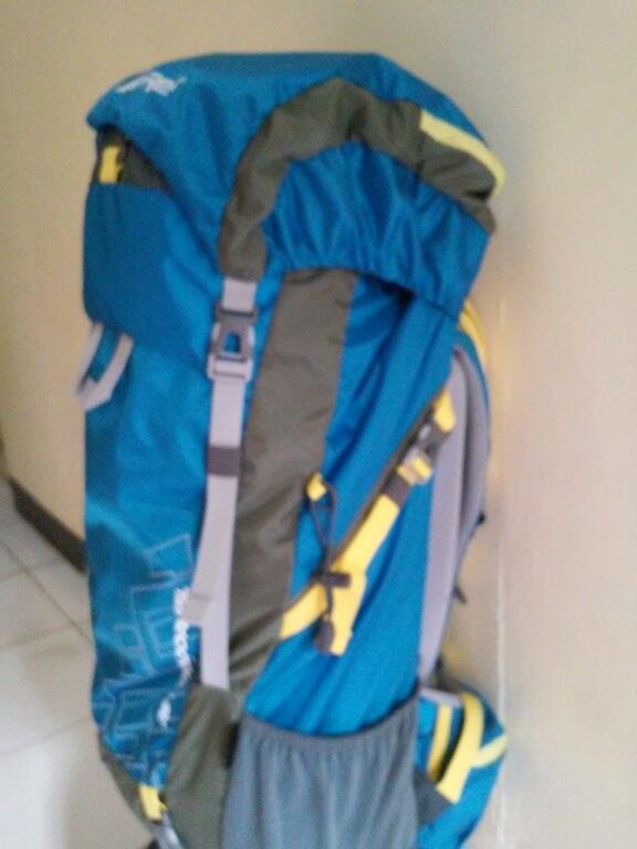Tas Gunung Carrier REI 55L+5L (2nd sekali pakai)