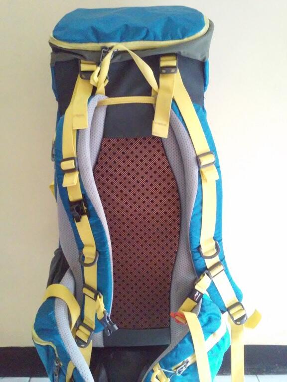 Tas Gunung Carrier REI 55L+5L (2nd sekali pakai)
