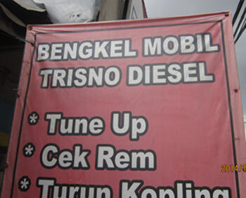 Trisno Diesel : Bengkel Mobil Spesialis Diesel : Servis Mesin, Kaki-Kaki, transmisi