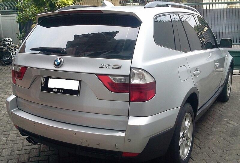 Jual BMW X3 2.5 SI A/T tahun 2007 silver abu abu metalik