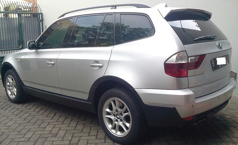Jual BMW X3 2.5 SI A/T tahun 2007 silver abu abu metalik