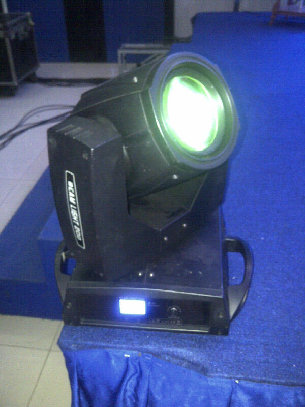 Sewa Rental LIGHTING LAMPU PANGGUNG RIGING SMOKE MACHINE PAR LED MOVING HEAD