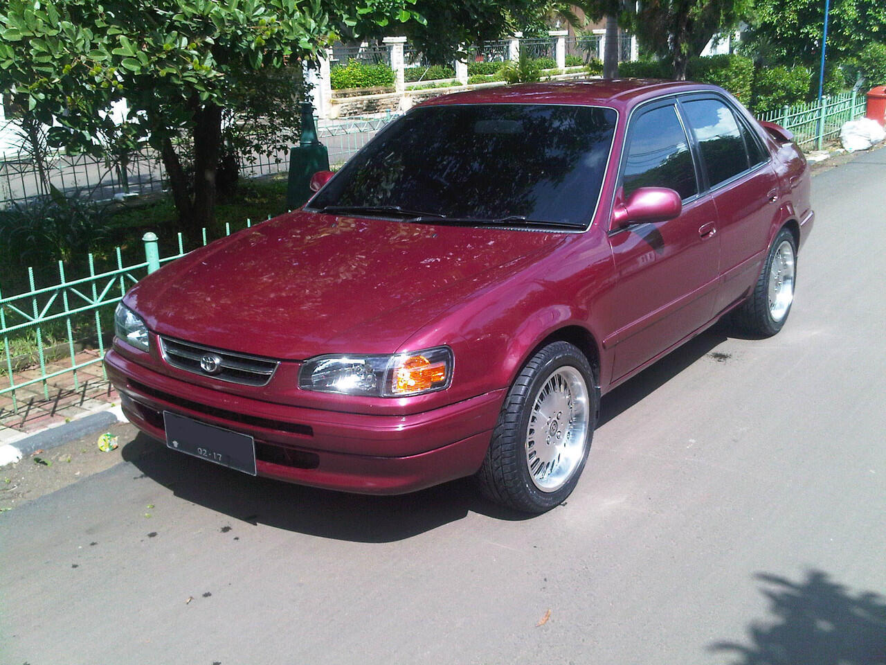 JUAL TOYOTA ALL NEW COROLLA 1.6 SEG 1997 MERAH MANUAL