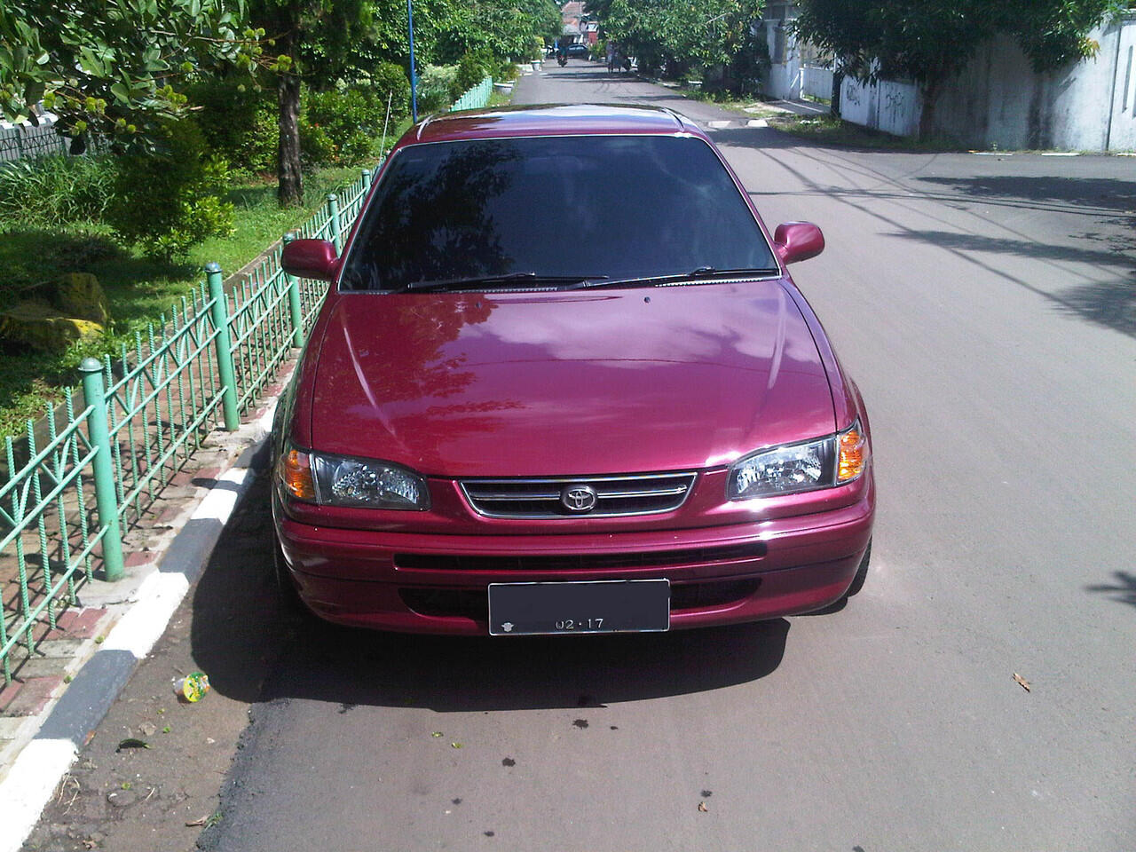 JUAL TOYOTA ALL NEW COROLLA 1.6 SEG 1997 MERAH MANUAL