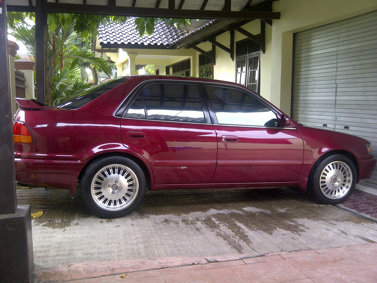 JUAL TOYOTA ALL NEW COROLLA 1.6 SEG 1997 MERAH MANUAL