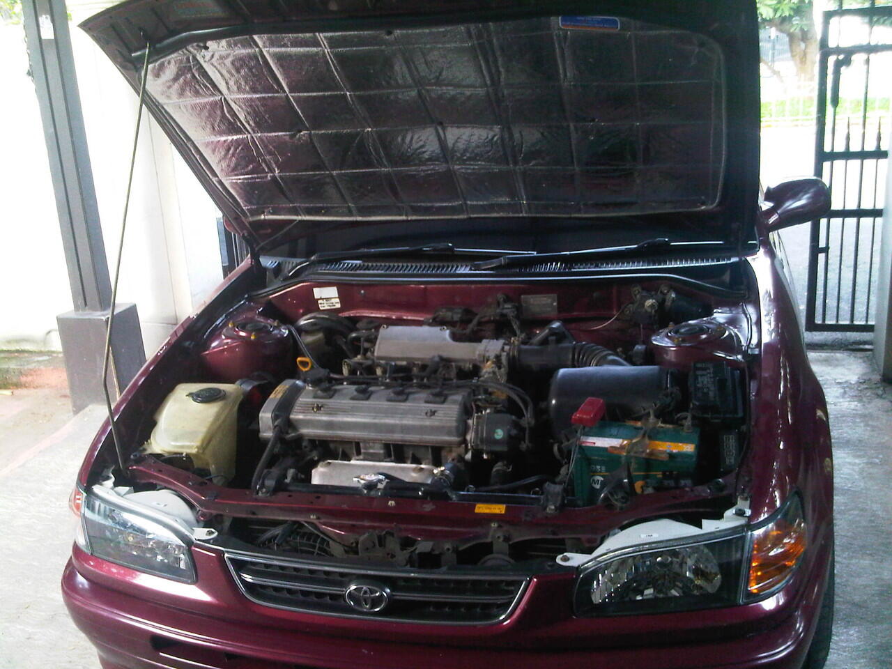 JUAL TOYOTA ALL NEW COROLLA 1.6 SEG 1997 MERAH MANUAL