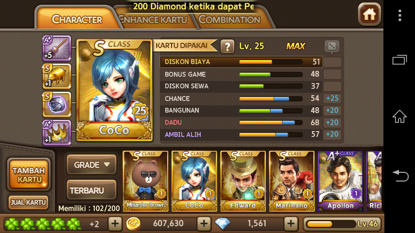 jual id line get rich