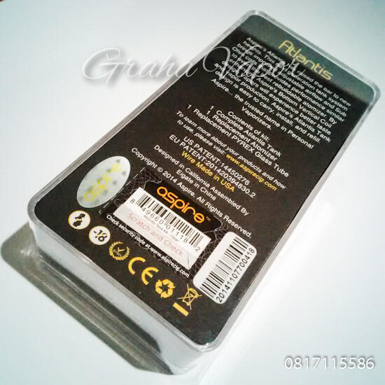 GRAHA VAPOR | Aspire Atlantis Tank Vaporizer