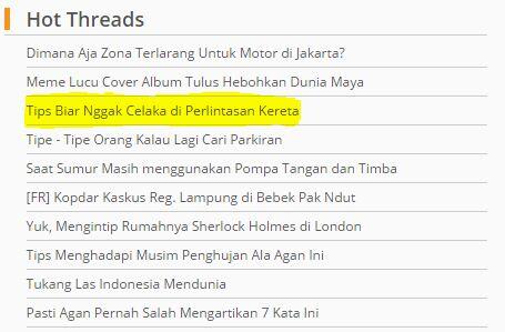 Tips Biar Nggak Celaka Di Perlintasan Kereta!