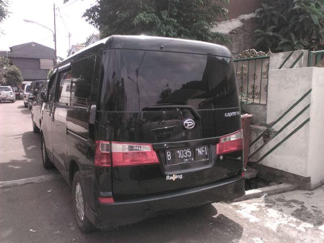DAIHATSU LUXIO HITAM thn 2009 TYPE M, surat2 lengkap, Cawang