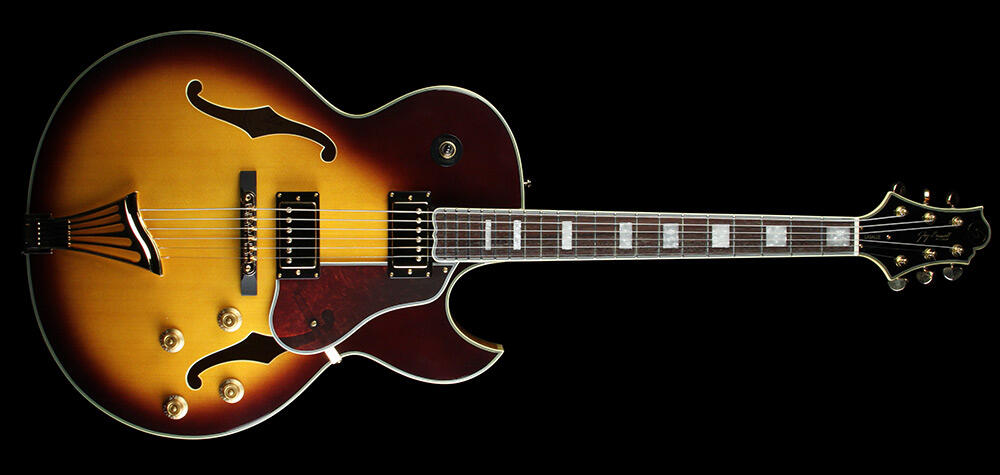 "New but Murmer" Greg Bennett LaSALLE™ Series: JZ3 Vintage Sunburst Hollow Body