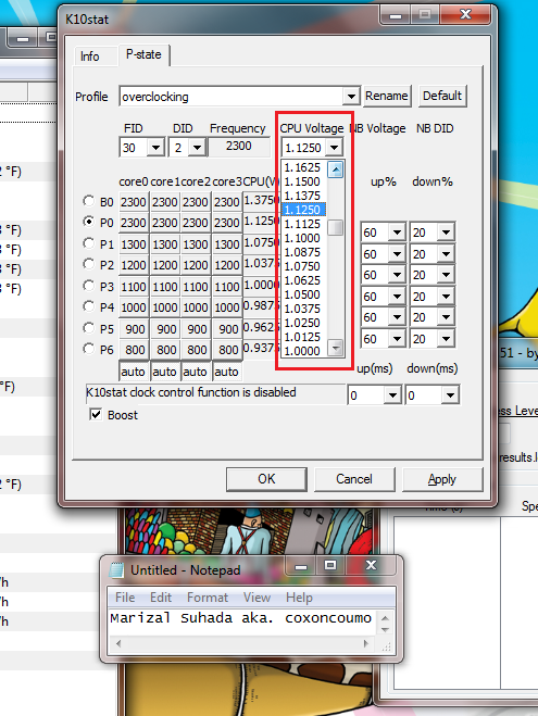 &#91;NOTEBOOK&#93; ASUS A43TA - A guide for overclocking + undervolting AMD A6-3400(llano)