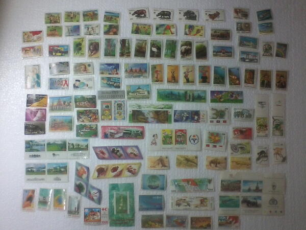 Perangko Indonesia Tahun 1994 , 1995, 1996 , 1997, 1998 , 1999 , 2000