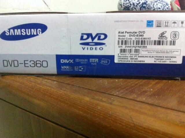 DVD PLAYER E360