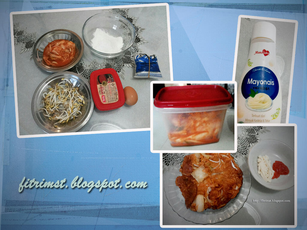 Resep Omelet kimchi