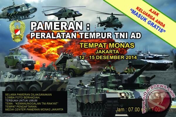 TNI kembali gelar pameran peralatan tempur di Monas