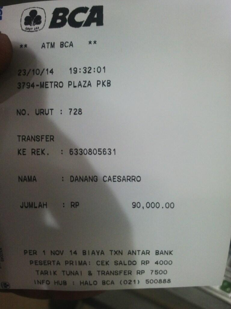 HATI-HATI DANANG CAESARRO PENIPU