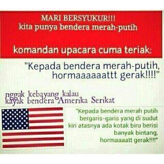 Bangga dan Bersyukur Punya Bendera Putih.. I love Indonesia!!!