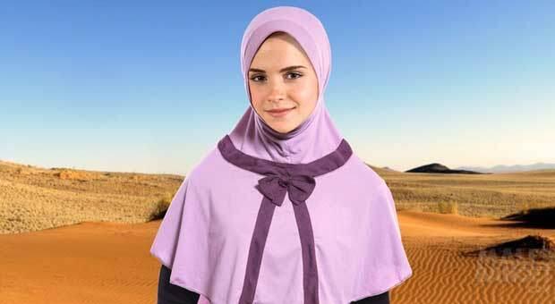 Artis luar negri yang tetap cocok jilbab dan peci