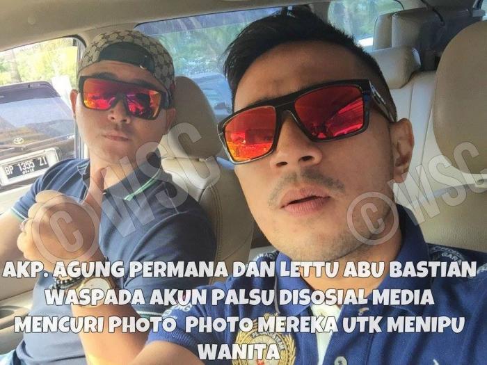 Waspada Aganwati! Akun Palsu di Facebook Mencuri Photo AKP Agung Permana