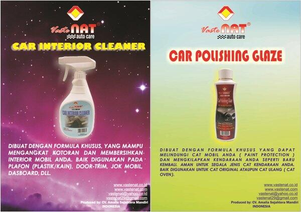 CAR POLISHING GLAZE & CAR INTERIOR CLEANER - VASTENAT