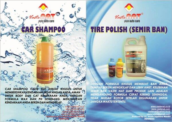 TIRE POLISH ( SEMIR BAN ) & CAR SHAMPOO - VASTENAT