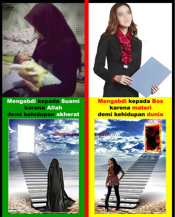 *** Akibat-akibat Wanita Bekerja di Luar Rumah ***