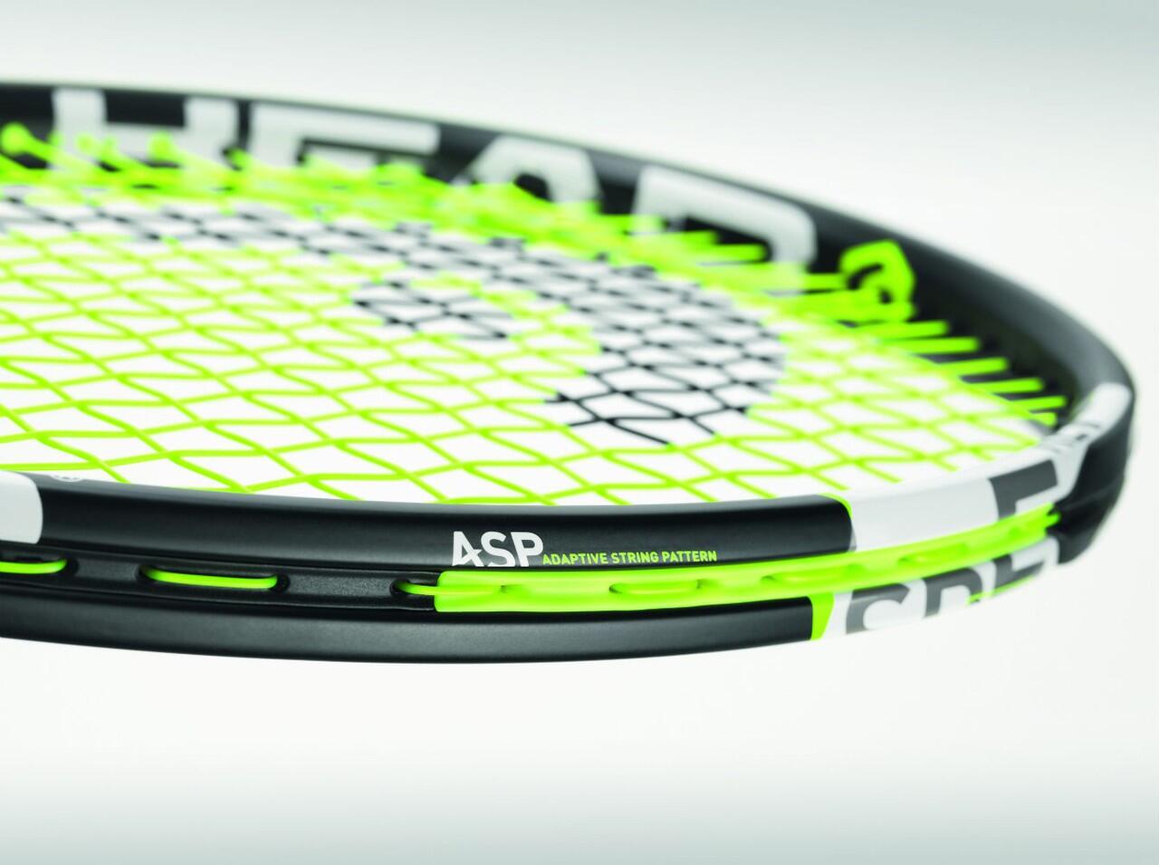 NEW HeAd GRAPHENE sPeEd XT MidpLuS 300 MPA aDApTivE sTrinG PaTTeRn 16 x 19 & 16 x 19