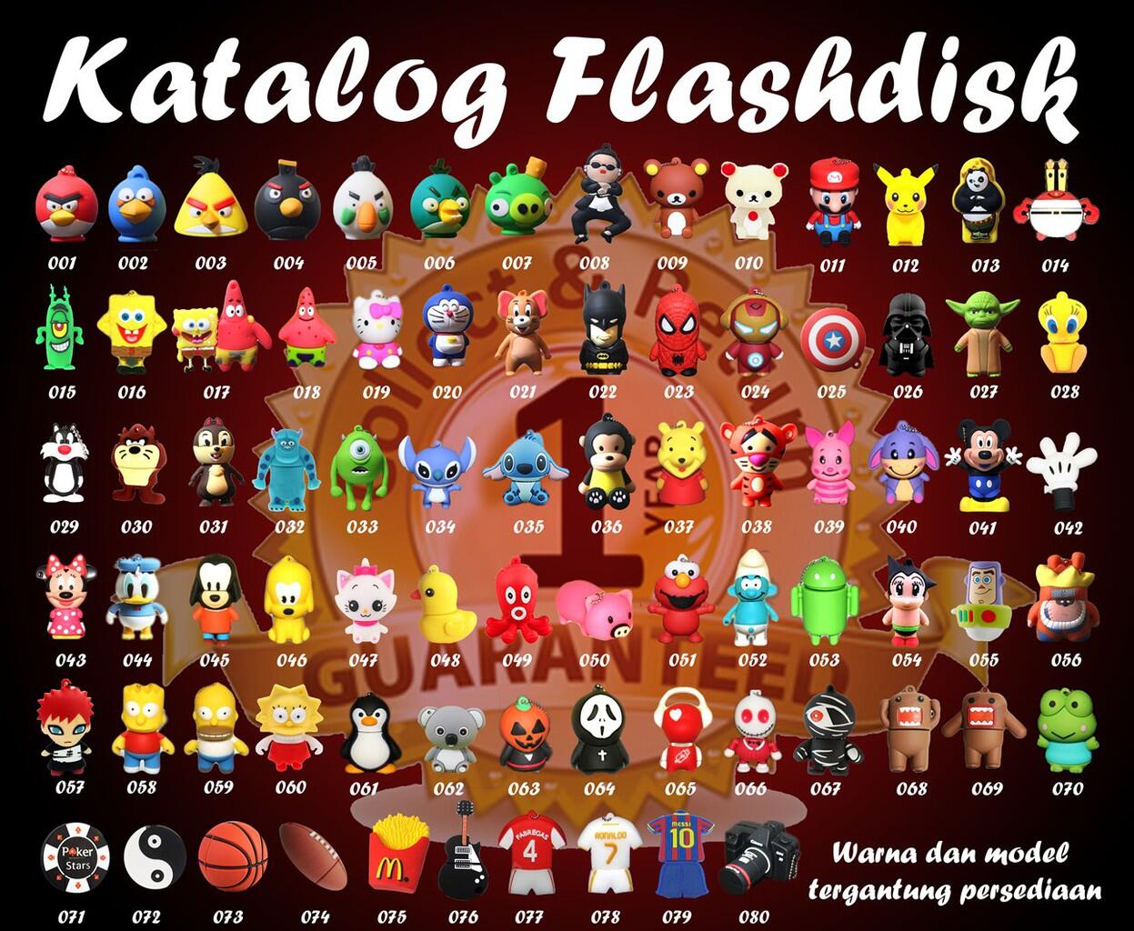 Flashdisk Imut dan Fancy ::: bergaransi dan murah meriah ::: Reseller Welcome!