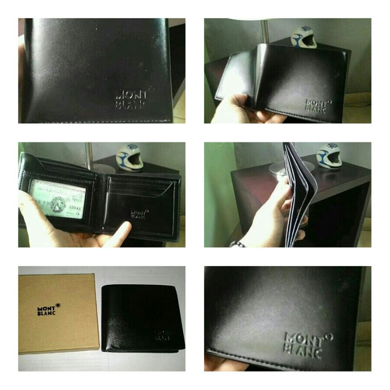 terjual wts dompet merk mont blanc bahan kulit kw terjual wts dompet merk mont blanc bahan kulit kw