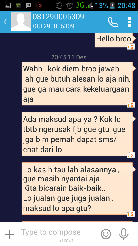 Siapa sih ID darisun yang komen di semua FJB Orang ?
