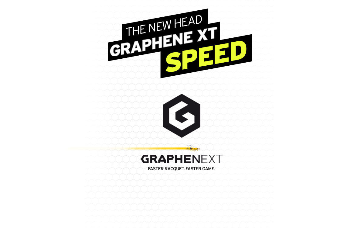 NEW HeAd GRAPHENE sPeEd XT MidpLuS 300 MPA aDApTivE sTrinG PaTTeRn 16 x 19 & 16 x 19