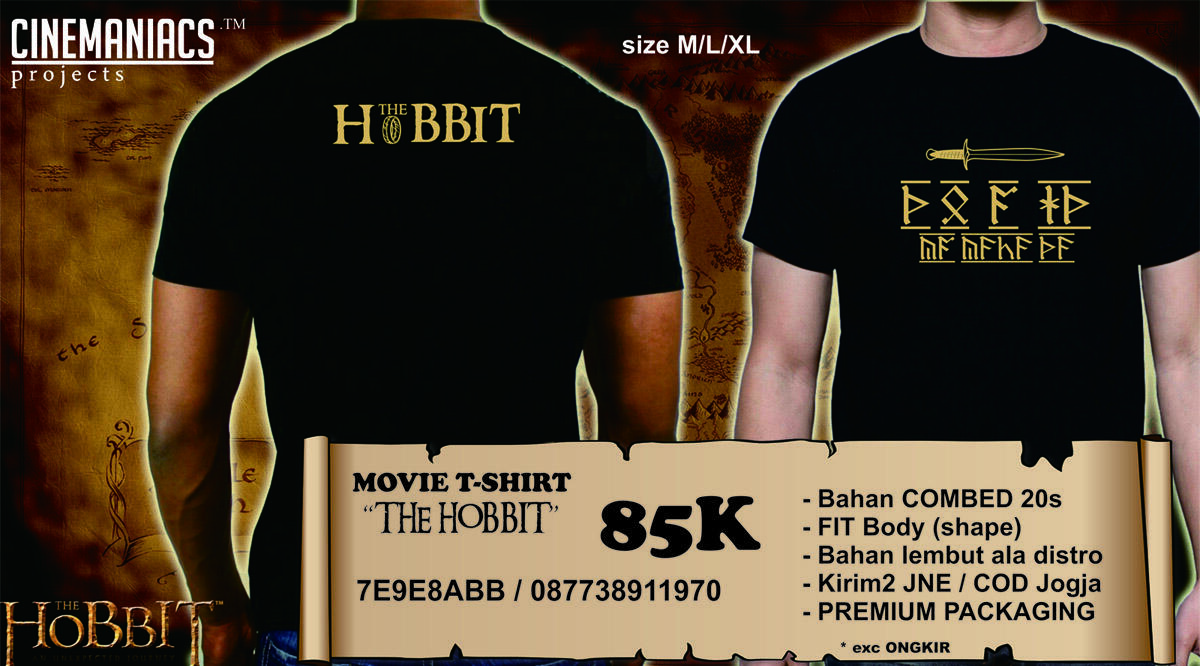 JUAL KAOS THE HOBBIT