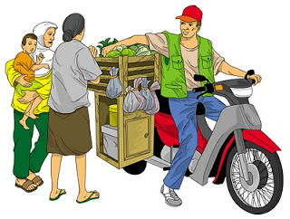 It's Not Easy To Be Me.. Tukang Sayur