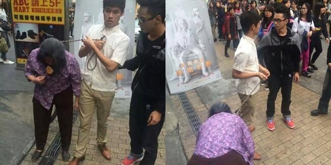 Beredarnya Foto Nenek Diperlakukan Seperti Hewan Bikin Netizen Murka