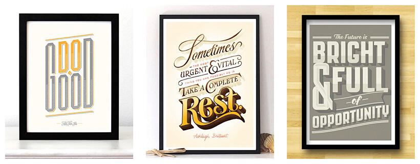 Typography Keren Tentang Semangat Hidup