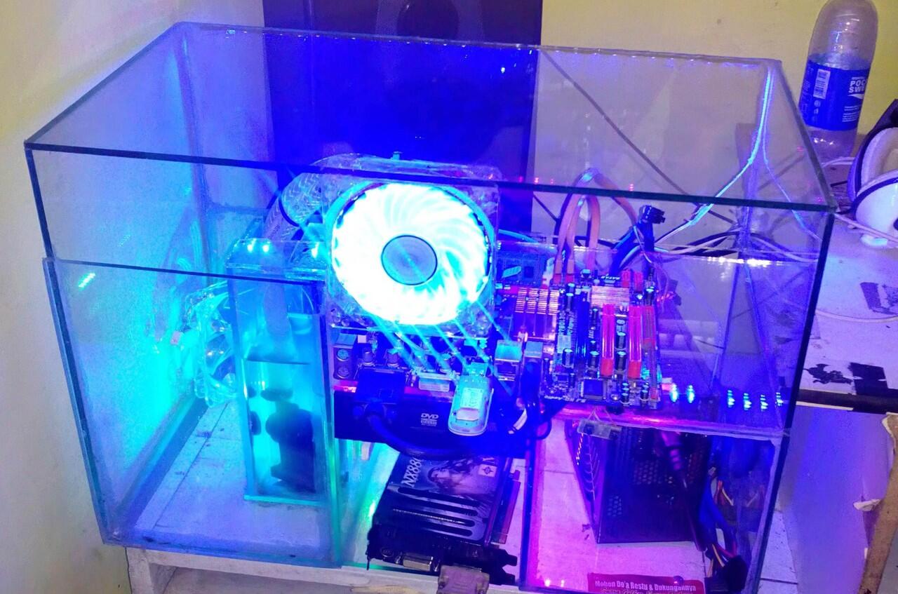  cara  membuat  casing  PC  dari kaca made in jenzud KASKUS