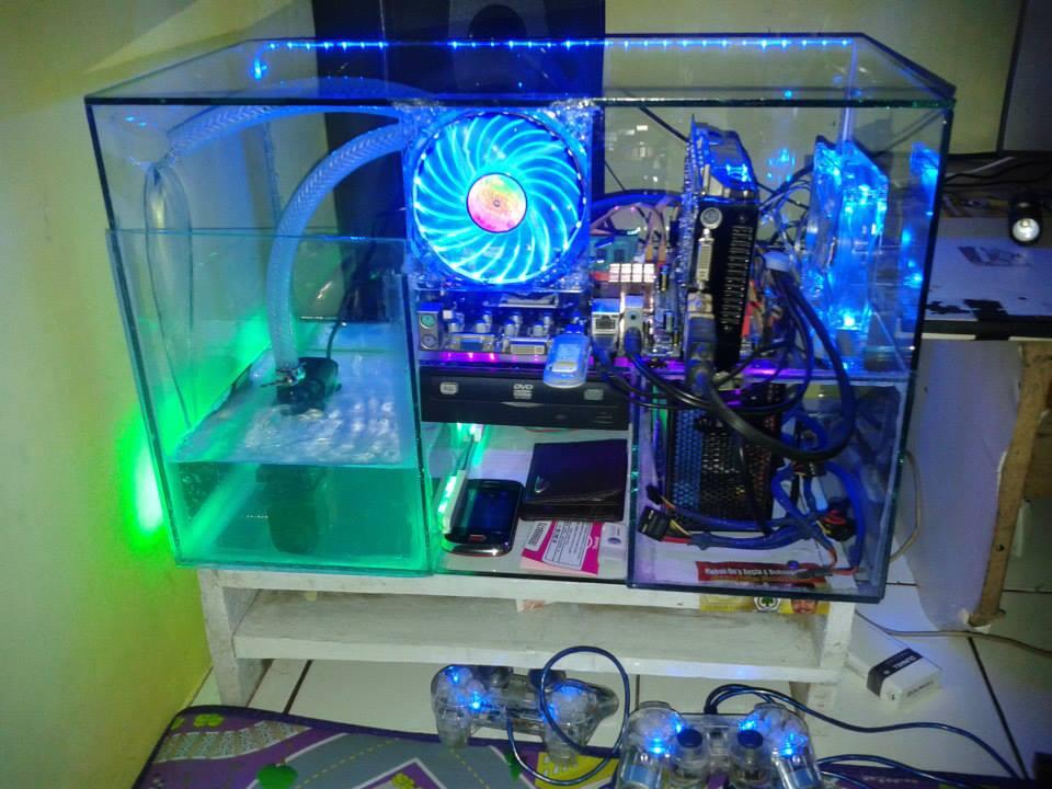  cara  membuat  casing  PC  dari kaca made in jenzud KASKUS