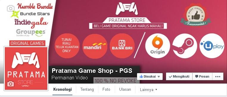 Jual Game PC Digital Steam / Origin, dll. Harga berSaing