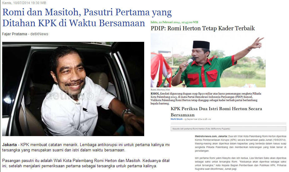 [Gak mo kalah ama SBY] Walkot Palembang Ciptakan Lagu breng Andi Malarangeng di Rutan