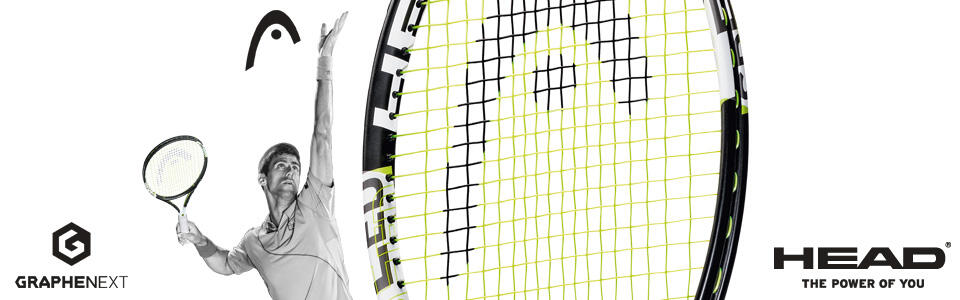 NEW HeAd GRAPHENE sPeEd XT MidpLuS 300 MPA aDApTivE sTrinG PaTTeRn 16 x 19 & 16 x 19
