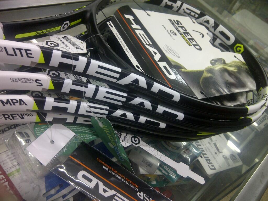 NEW HeAd GRAPHENE sPeEd XT MidpLuS 300 MPA aDApTivE sTrinG PaTTeRn 16 x 19 & 16 x 19