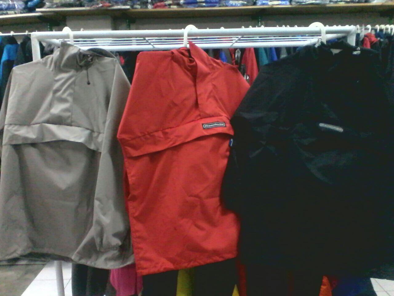new stok jas hujan flamingo