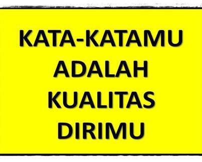 Kata - Kata Dapat Mengubah OTAK!