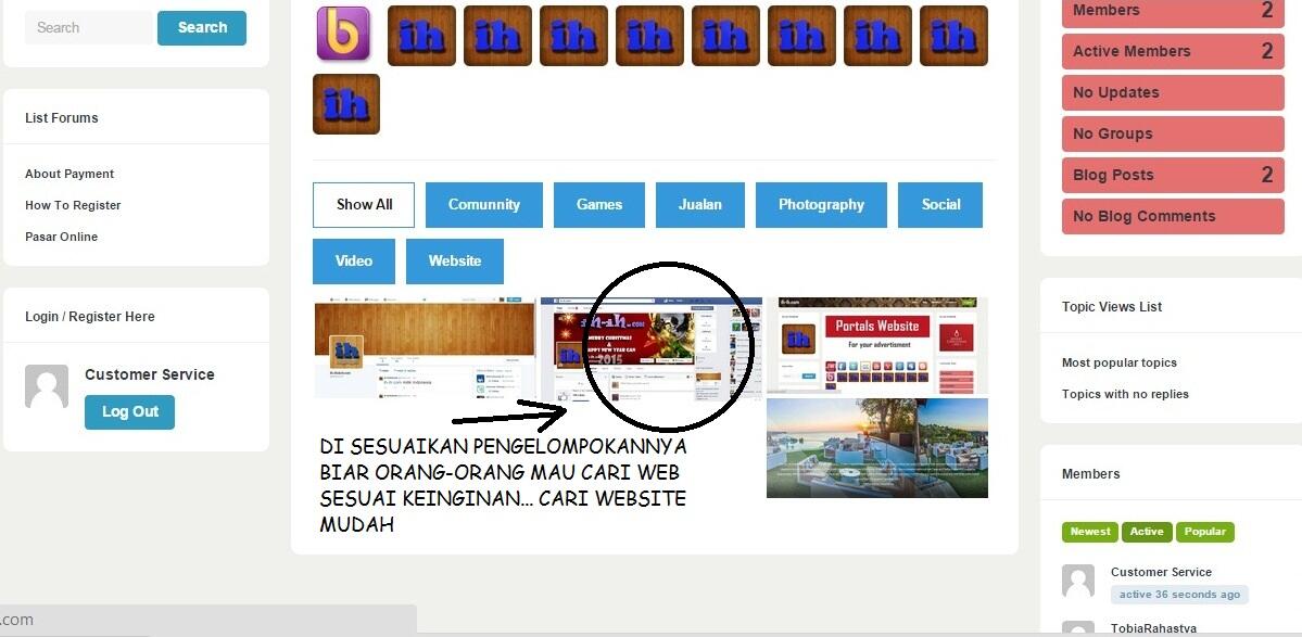 ANE BANTUIN PROMOSI WEBSITE ENTE GRATIS