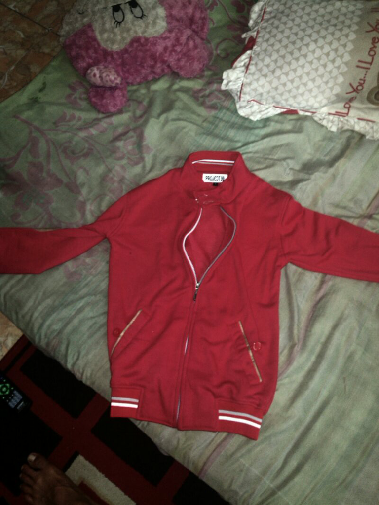 Jacket RDR Merah Ariel noah No greenlight